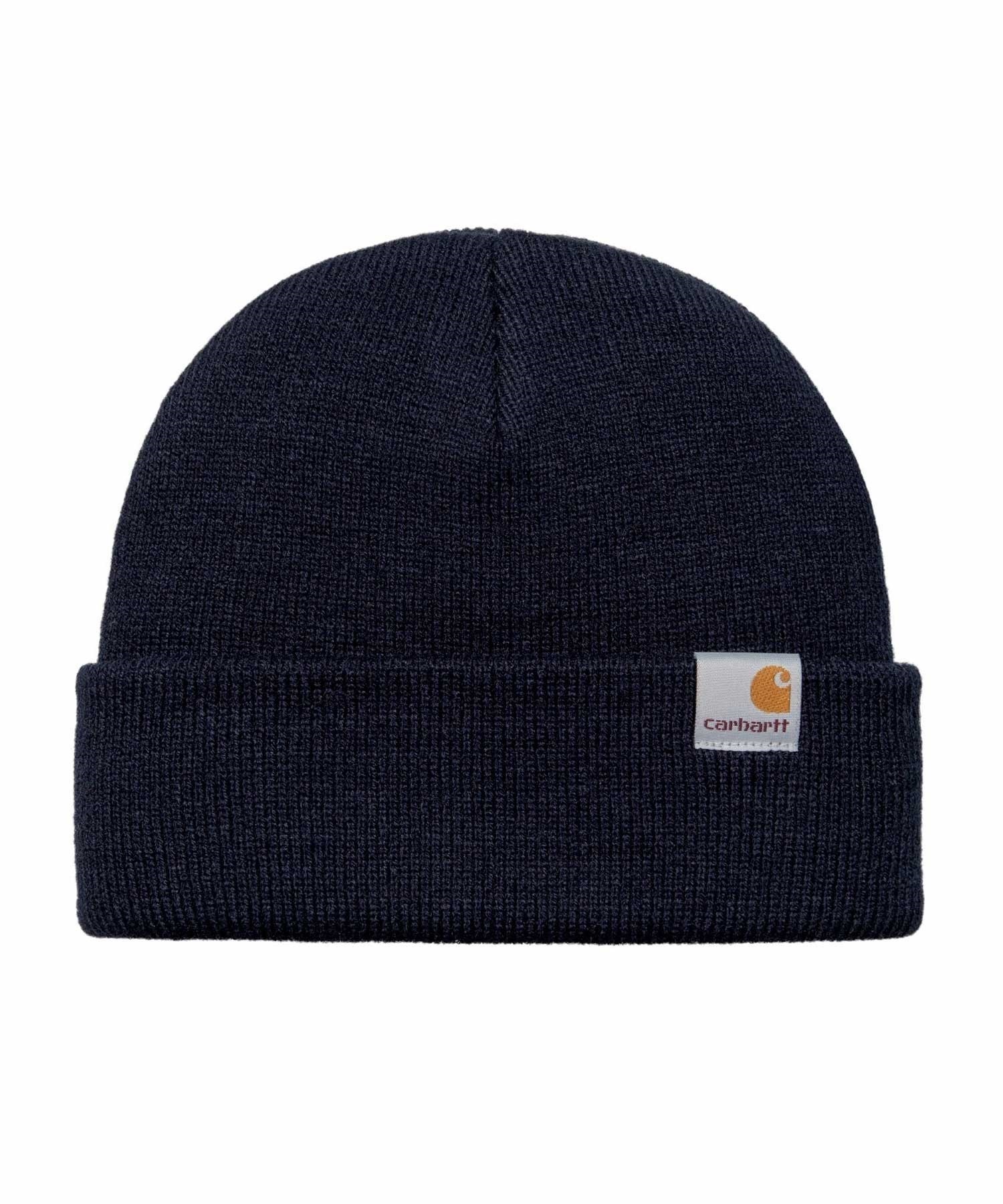 Carhartt/カーハート ビーニー ニット帽 ダブル STRATUS HAT LOW I025741(BLACK-FREE)