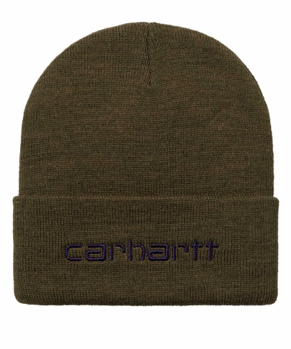 Carhartt/カーハート ビーニー ニット帽 ダブル SCRIPT BEANIE I030884