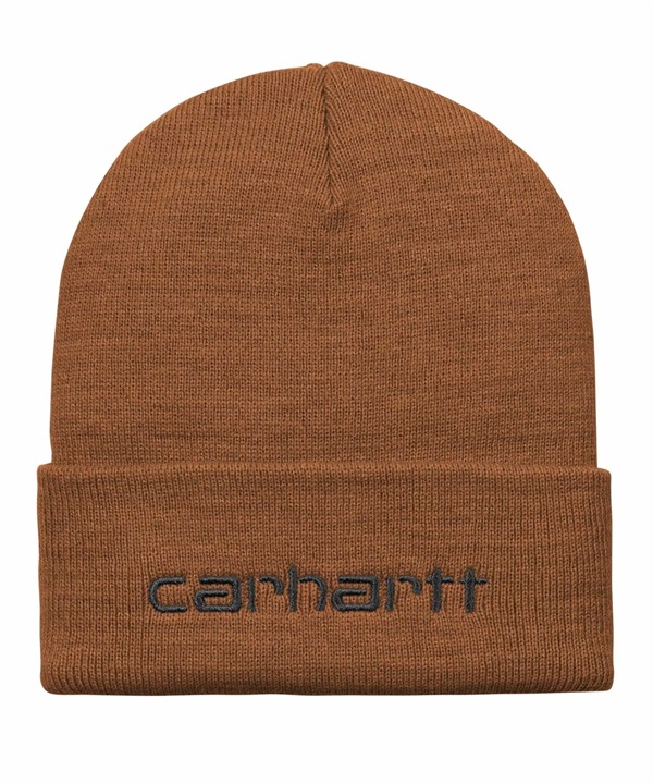 Carhartt/カーハート ビーニー ニット帽 ダブル SCRIPT BEANIE I030884