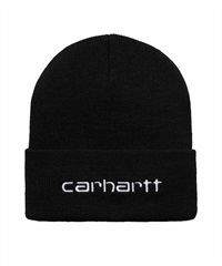 Carhartt/カーハート ビーニー ニット帽 ダブル SCRIPT BEANIE I030884