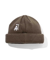 POLER/ポーラー ビーニー ニット帽 ダブル SUMMIT SHALLOW BEANIE 233MCV0098-OLV(OLIVE-FREE)