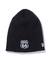 NEW ERA ニューエラ ビーニー ROUTE 66 ブラック ニットキャップ ニット帽 帽子 シングルビーニー 13772522(BLK-FREE)