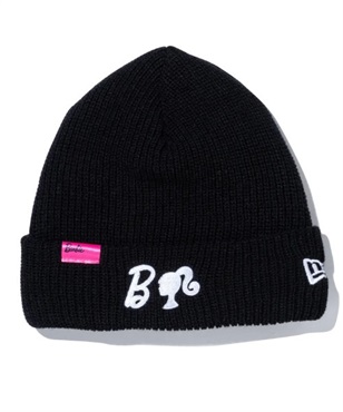 NEW ERA ニューエラ SOFT CUFF KNIT Barbie シルエット ソフト カフニット バービー 13327588 ビーニー 帽子 ユニセックス KK1 A16