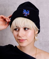 NEW ERA/ニューエラ ビーニー ダブルC.BASIC CUFF ニューヨークメッツ ニット帽 13542589