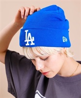 NEW ERA/ニューエラ ビーニー ダブルC.BASIC CUFF ロサンゼルス・ドジャース ニット帽 13542591(ROY-F)