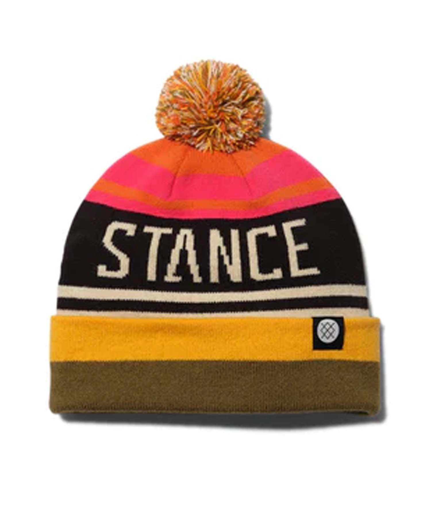 STANCE/スタンス ビーニー ニット帽 OG ポンポンビーニー A262D21OG(MULTI-FREE)
