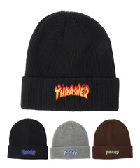 THRASHER スラッシャー ダブル22TH-N53 ビーニー(BRN-F)