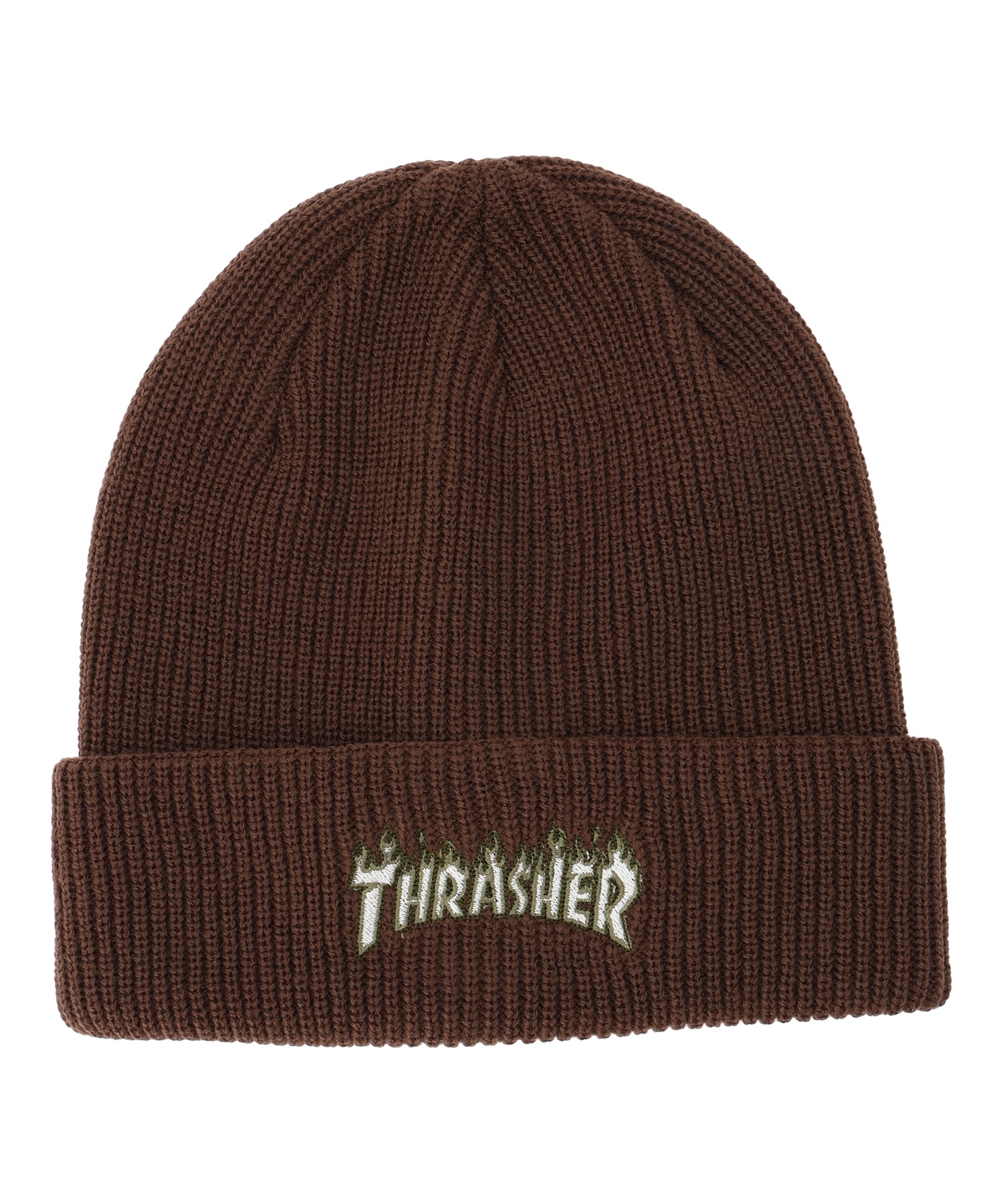 ハフ スラッシャー コラボ ニット帽 HUF THRASHER ビーニー FIELD CREW BEANIE ブラック 帽子 ロゴ メンズ レディース  スケーター スケートボード 正規品 [衣類] | WILLS