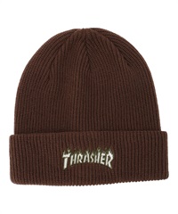 THRASHER スラッシャー ダブル22TH-N53 ビーニー(BRN-F)