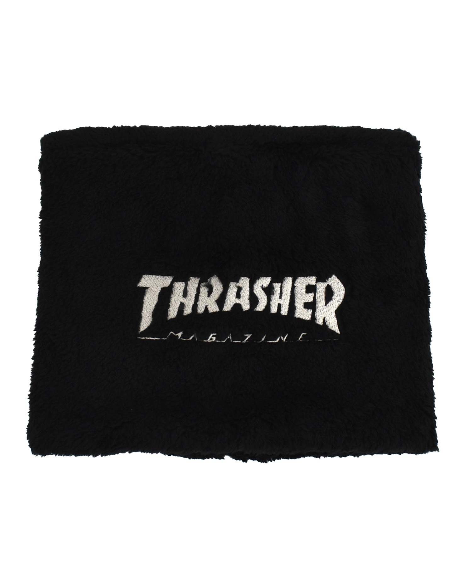 THRASHER/スラッシャー ネックウォーマー マフラー 防寒 リバーシブル 2WAY 22TH-K50(BK/WH-FREE)