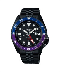 SEIKO/セイコー 5スポーツ 堀米雄斗 限定モデル 自動巻 SKX Sense Style GMT SBSC015 メンズ 腕時計(BLACK-ONESIZE)
