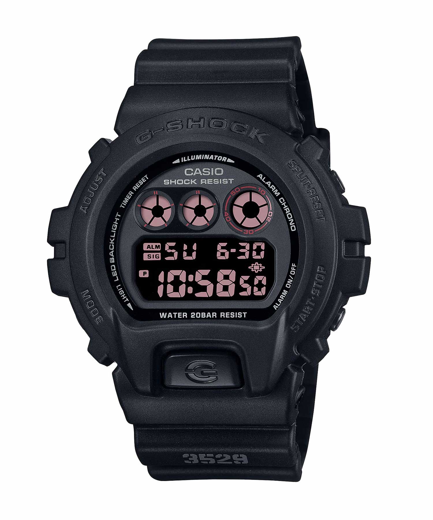 G-SHOCK ジーショック 時計 腕時計 DW-6900UMS-1JF(BK-ONESIZE)