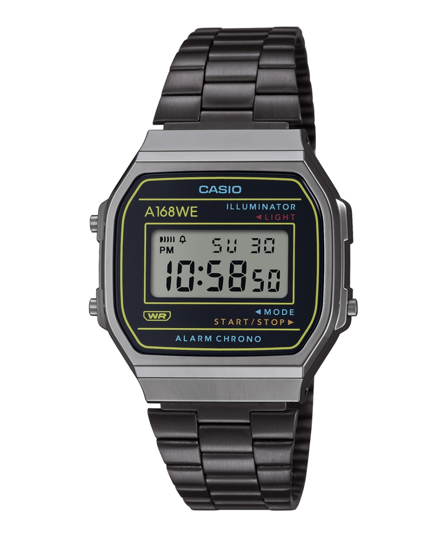 CASIO カシオ 腕時計 CASIO CLASSIC Heritage Colors A168WEHB-1AJF(BLACK-ONESIZE)