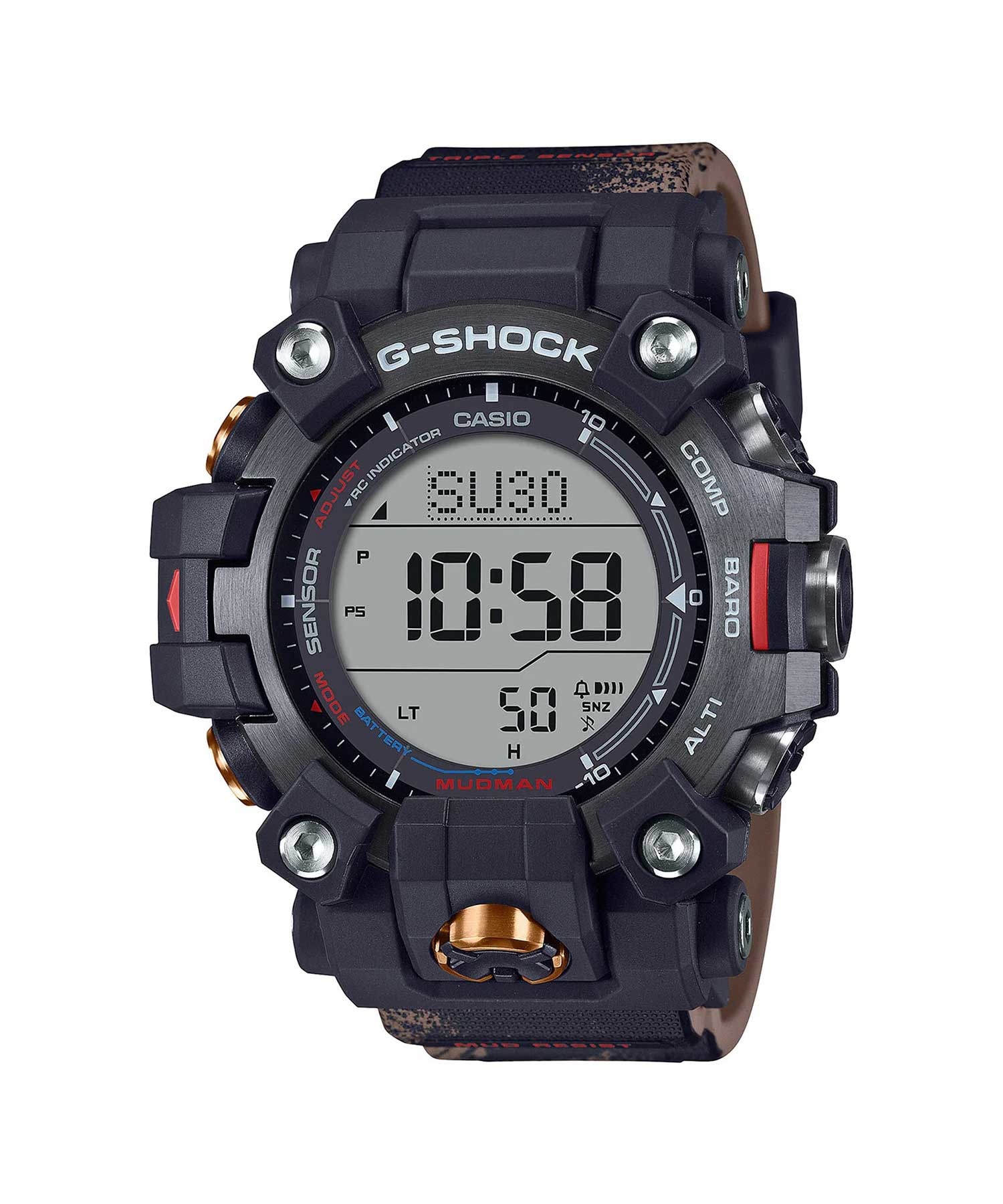 G-SHOCK ジーショック "TEAM LAND CRUISER TOYOTA AUTO BODY コラボレーションモデル" GW-9500TLC-1JR 時計 腕時計(BLACK-ONESIZE)