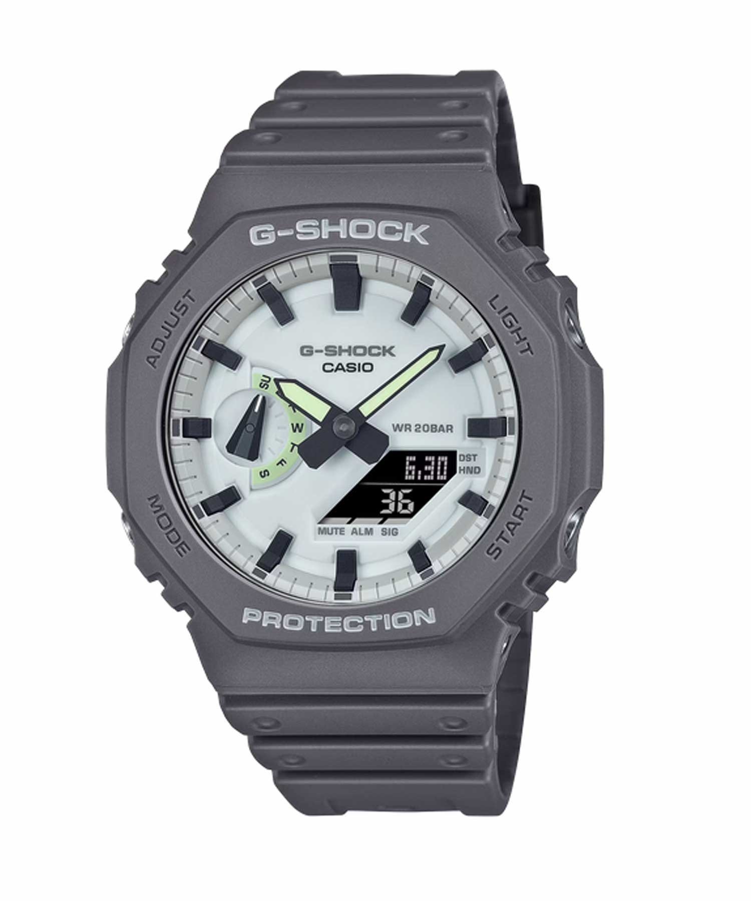 G-SHOCK ジーショック GA-2100HD-8AJF 時計 腕時計(GREY-ONESIZE)