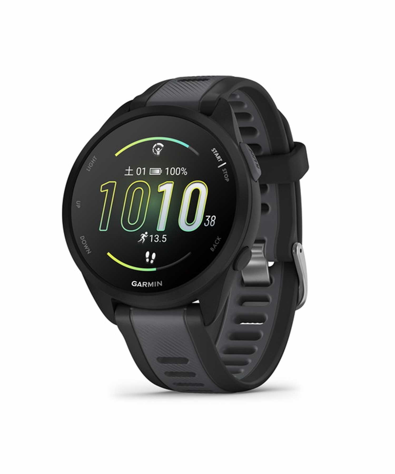 GARMIN ガーミン Forerunner 165 010-02863-80 時計 腕時計 ランニングウォッチ(BK-ONESIZE)