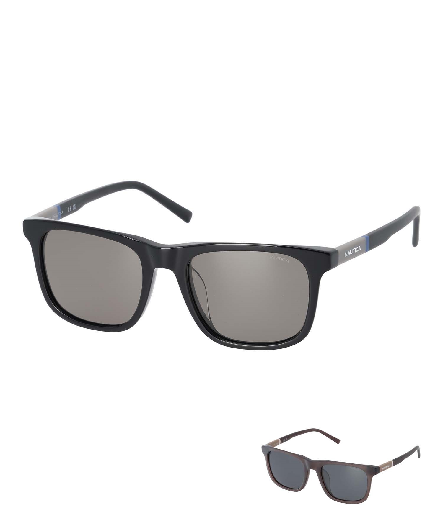 偏光レンズ マットブラウンデミ サングラス 新品未使用 あふれ サングラス 