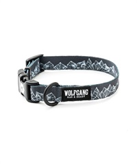 WOLFGANG ウルフギャング 犬用 首輪 WolfMountain Collar Mサイズ 小型犬用 中型犬用 ウルフマウンテン カラー グレー系 WC-002-83