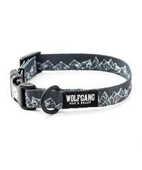 WOLFGANG ウルフギャング 犬用 首輪 WolfMountain Collar Lサイズ 中型犬用 大型犬用 ウルフマウンテン カラー グレー系 WC-003-83