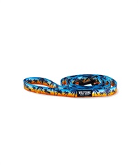 WOLFGANG ウルフギャング 犬用 リード SunsetPalms Leash Sサイズ 小型犬用 サンセットパームス リーシュ ブルー×オレンジ WL-001-86(BL-S)