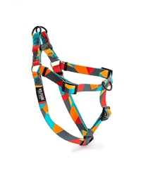 WOLFGANG ウルフギャング 犬用 ハーネス ShatterShapes Harness Mサイズ 小型犬用 中型犬用 胴輪 シャッターシェイプス マルチカラー WH-002-105(MULTI-M)