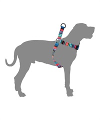 WOLFGANG ウルフギャング 犬用 ハーネス Quetzal HARNESS XLサイズ 大型犬用 胴輪 ケツァール マルチカラー WH-004-07