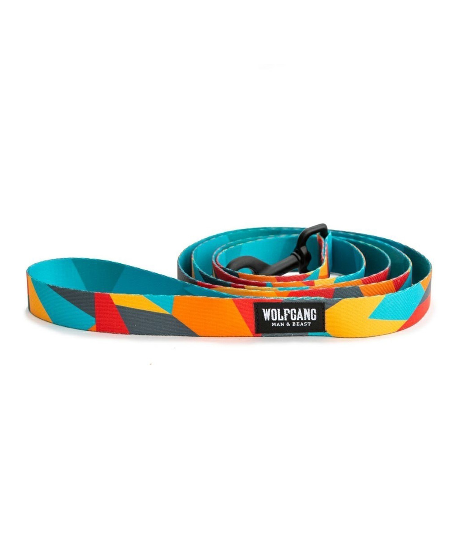 WOLFGANG ウルフギャング 犬用 リード ShatterShapes Leash Lサイズ 中型犬用 大型犬用 シャッターシェイプス リーシュ マルチカラー WL-003-105(MULTI-L)