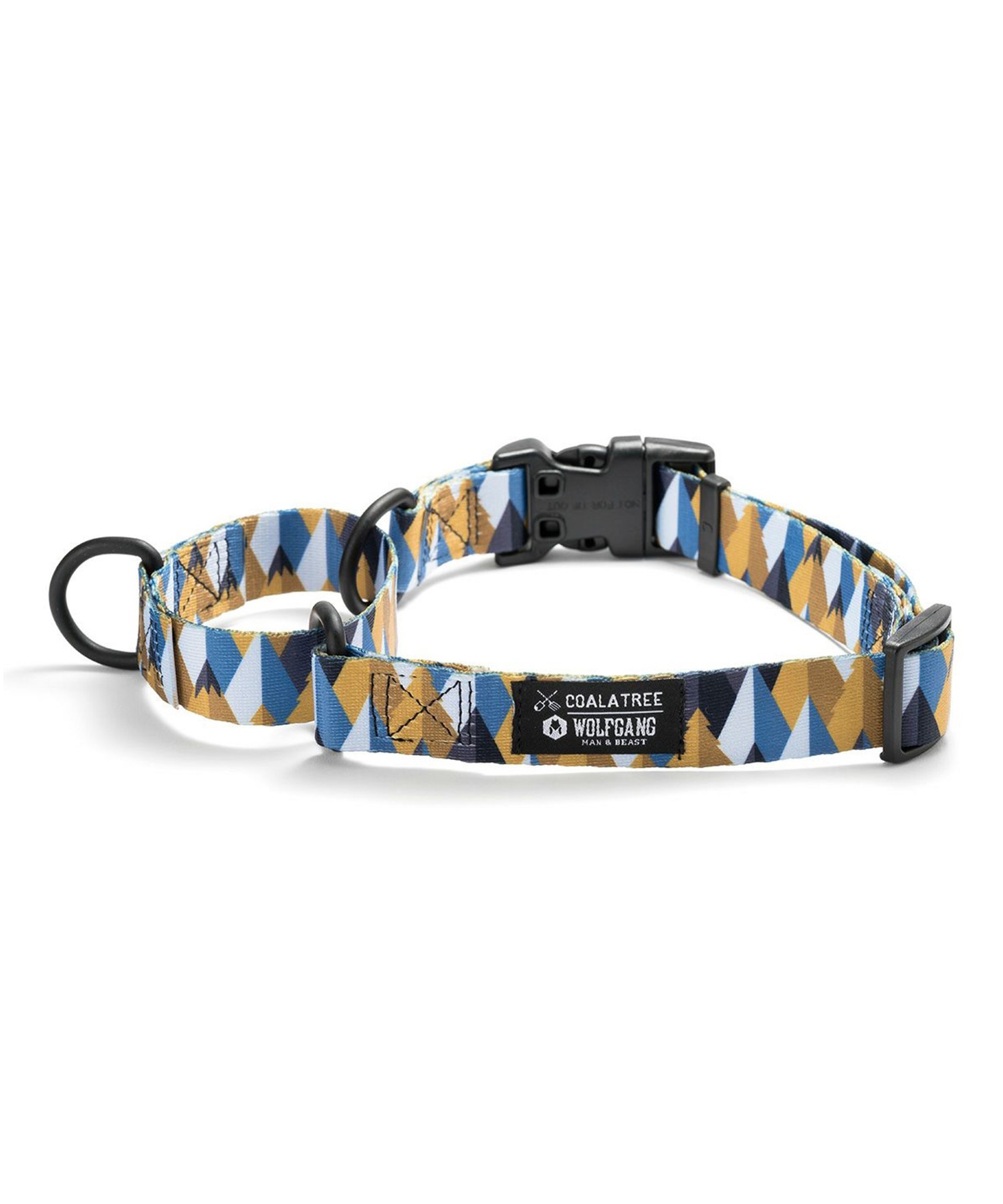 WOLFGANG ウルフギャング 犬用 首輪 GrandView MARTINGALE Lサイズ 中型犬用 大型犬用 グランドビュー マーチンゲール ハーフチョーク マルチカラー WM-503-02(MULTI-L)