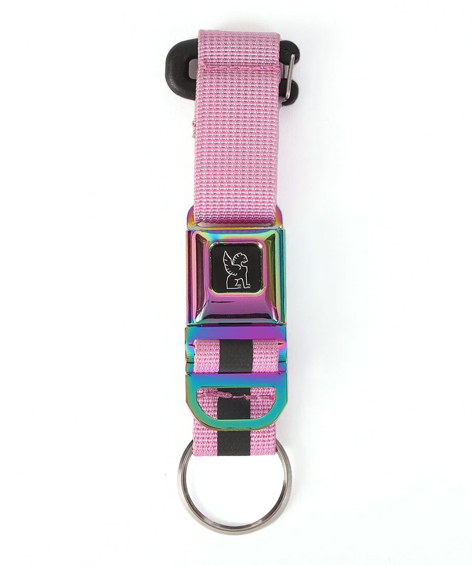 CHROME クローム キーホルダー MINI BUCKLE KEYCHAIN ミニ バックル キーチェーン AC249RBRF(RBRF-ONESIZE)