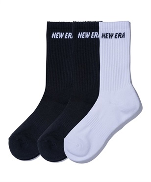 NEW ERA ニューエラ SOCKS CREW 3PAIRS 12674028 ソックス II E14