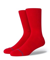 STANCE スタンス ICON M311D14ICO メンズ レディース ユニセックス ソックス 靴下 ㏍ ムラサキスポーツ G12(RED-S)