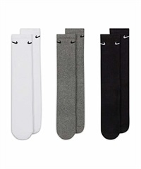 NIKE ナイキ EVERYDAY CUSHIONED CREW エブリデイ クッションド クルー メンズ ソックス 靴下 3足セット SX7664-964(964-23.0cm)