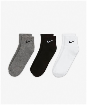 NIKE ナイキ EVERYDAY CUSHIONED ANKLE エブリデイ クッションド アンクル メンズ レディース ソックス 靴下 3足セット SX7667-964