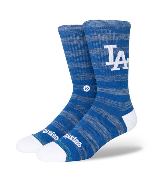 STANCE スタンス DODGERS TWIST CREW A556A22DOD ソックス 靴下 ユニセックス ロサンゼルス・ドジャース JJ L10(ROYAL-L)