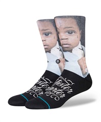 STANCE/スタンス 靴下 ソックス LIL WAYNE(リル・ウェイン)コラボモデル MISTER CARTER A555D23MIS(BLK-L)