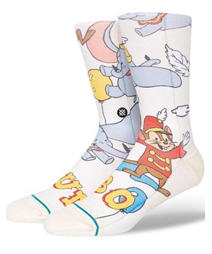 STANCE/スタンス ソックス DUMBO BY TRAVIS DISNEYxTRAVIS MILLARD(ディズニー×トラヴィス・ミラード)コラボモデル A555B23DUM