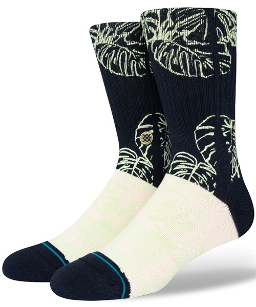 STANCE/スタンス ソックス HAIKU GARDEN A556B23HAI(NVY-L)