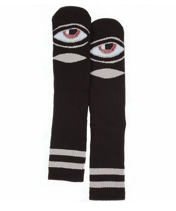 TOY MACHINE/トイマシーン ソックス 靴下 SECT EYE SOCKS III BLACK P904-BK