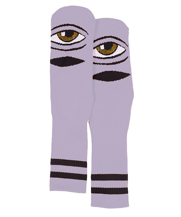 TOY MACHINE/トイマシーン ソックス 靴下 SECT EYE SOCKS III LAVENDER P906-LV