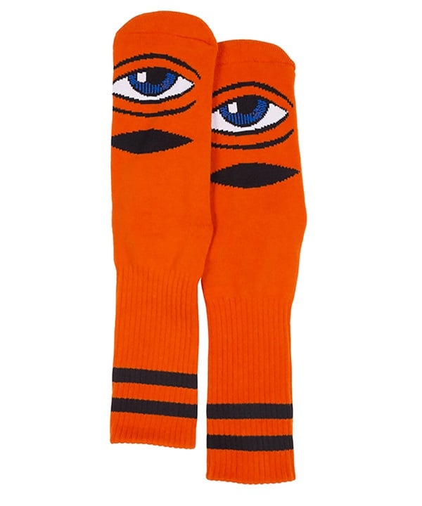 TOY MACHINE/トイマシーン ソックス 靴下 SECT EYE SOCKS III ORANGE P906-OR