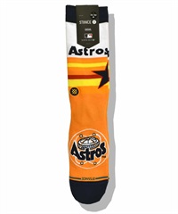 STANCE スタンス MLB Houston Astros Astrodome A545A23AST ソックス 靴下(ORANG-L)