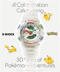 抽選受付早期締め切り【抽選ページ】G-SHOCK ジーショック 腕時計 Pokemon コラボレーションモデル GA-110PKM-7AJR(WT-ONE)