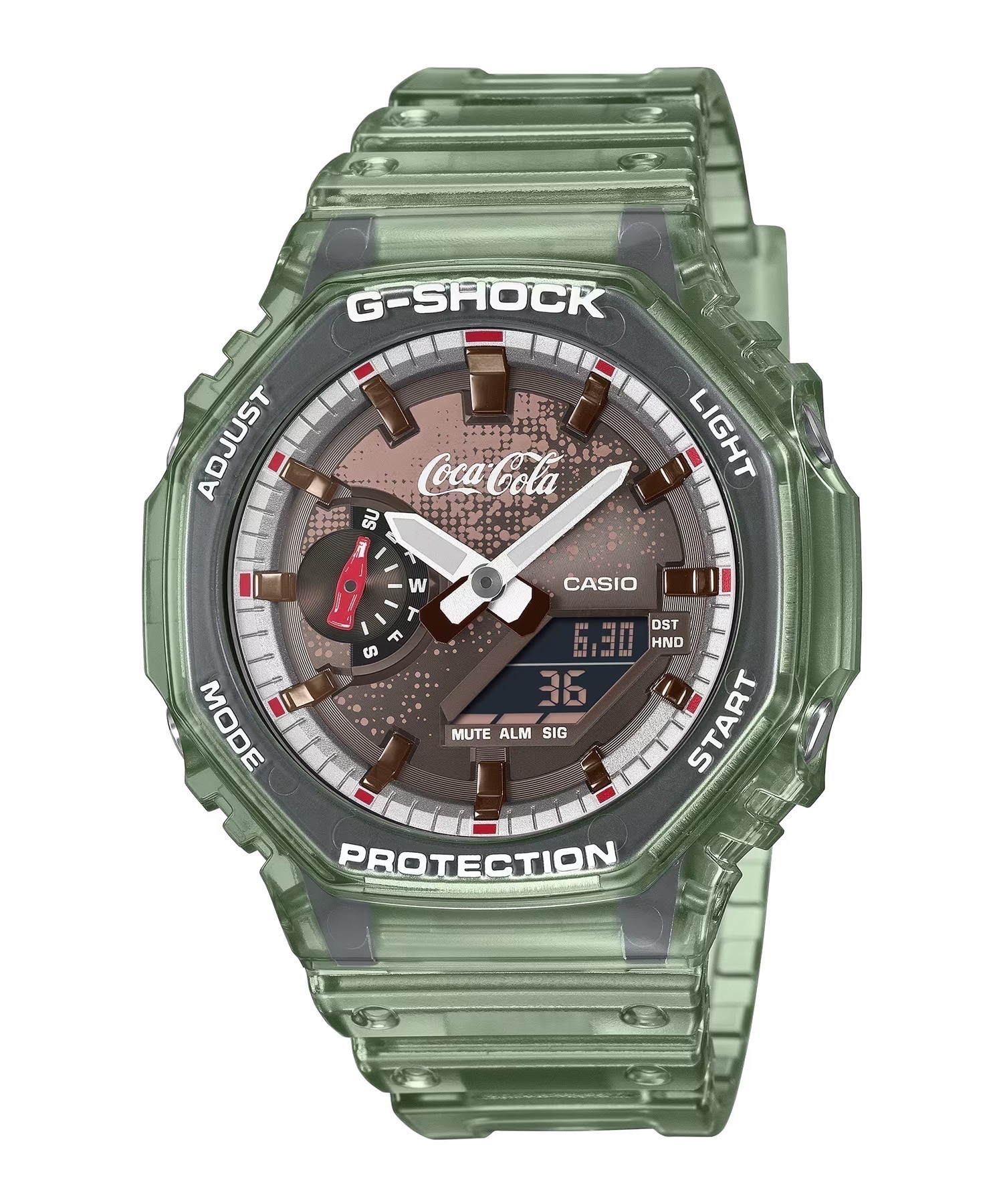 【抽選ページ】オンラインストア限定 G-SHOCK ジーショック 腕時計 Coca-Cola コカ・コーラ コラボレーションモデル GA-2100CC-3AJR  ￥27,500(抽選応募-お１人様１回)