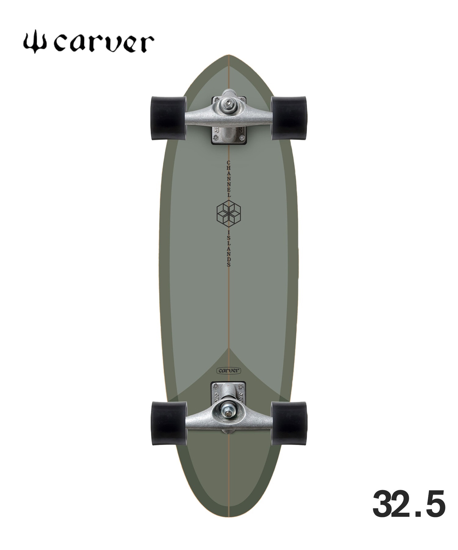 【オンラインストア限定販売】CARVER カーバー CI MID 32.5 サーフスケート(KH-32.5inch)