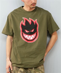 SPITFIRE スピットファイヤー 半袖 Tシャツ メンズ ロゴ フロントプリント オーバーサイズ BIGHEAD FILL SS ムラサキスポーツ限定