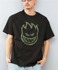 SPITFIRE スピットファイヤー 半袖 Tシャツ メンズ ロゴ フロントプリント オーバーサイズ BIGHEAD SST ムラサキスポーツ限定