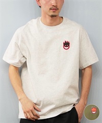 SPITFIRE スピットファイヤー 半袖 Tシャツ メンズ フロントロゴ ワンポイント オーバーサイズ LIL BIGHEAD FIL