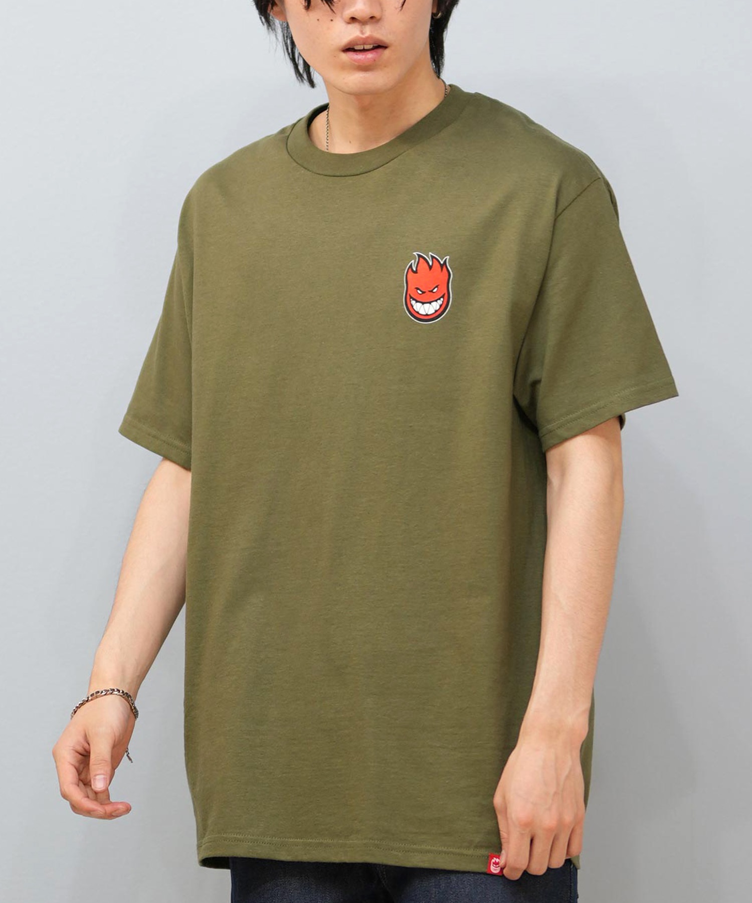 SPITFIRE スピットファイヤー 半袖 Tシャツ メンズ フロントロゴ