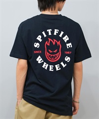 SPITFIRE スピットファイヤー 半袖 Tシャツ メンズ バックプリント ロゴ オーバーサイズ LIVE TO BURN CL