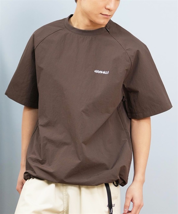 DEAR LAUREL ディアローレル × GRAMICCI グラミチ コラボ 半袖 Tシャツ メンズ 水陸両用 ユーティリティ 撥水 セットアップ対応 GMJ5-S2008